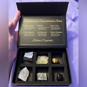 Sagittarius Zodiac Sign Crystals Gift Set for her or him